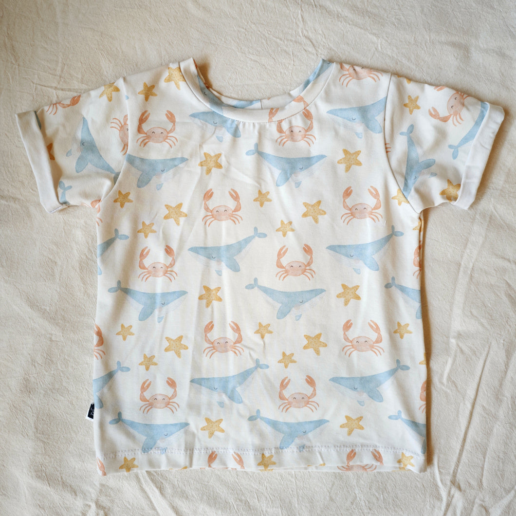 T-Shirt - Krebs und Wal