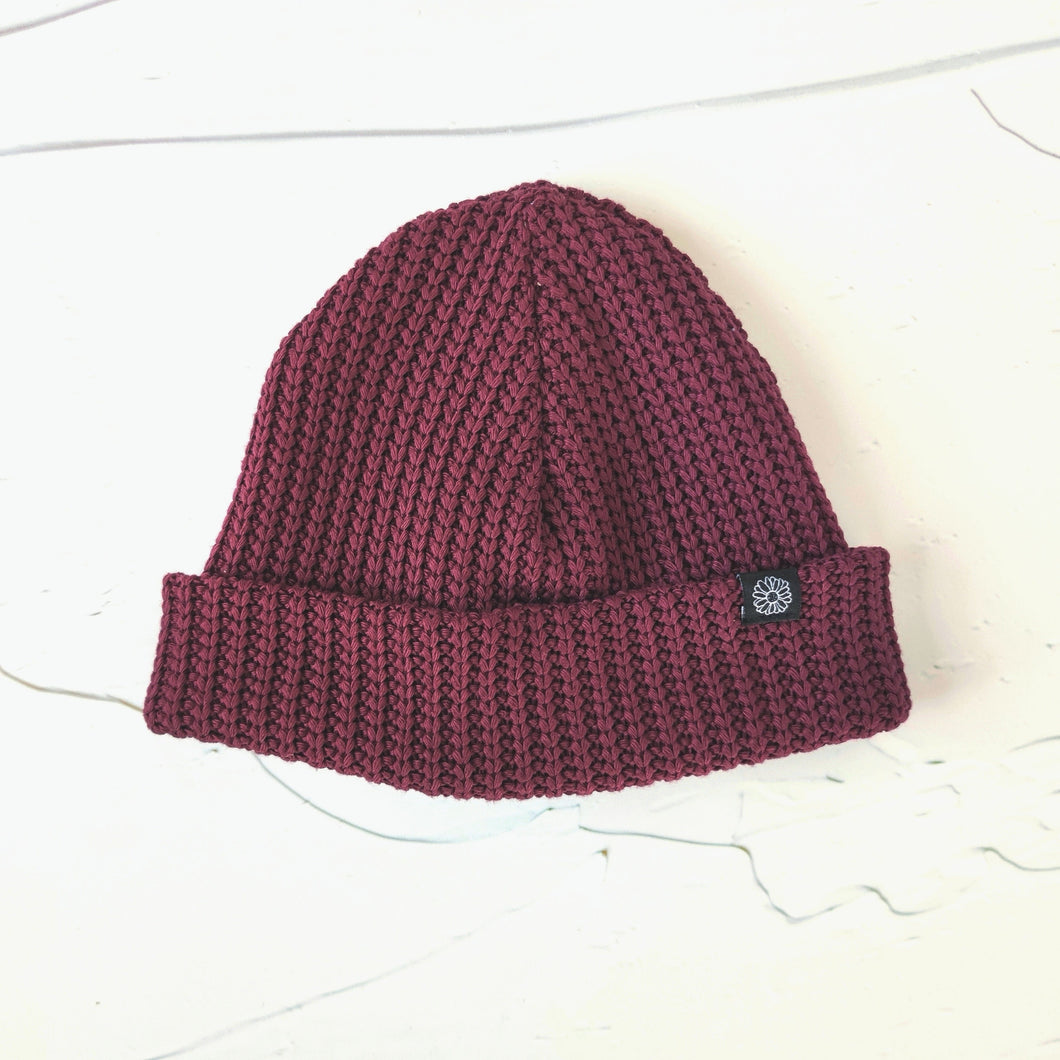 Kids Beanie - Weinrot